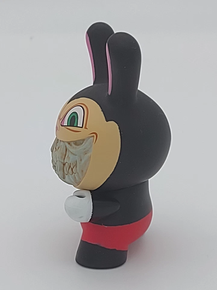 Kidrobot 2012 Dunny Apocalypse Ron English Mickey Grin 3" Vinyl Figure 1/16 - Image 3 of 4