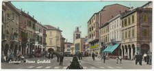 SUZZARA - MANTOVA - PIAZZA GARIBALDI - VIAGG. 1965 -1010-