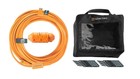 TetherBoost Pro 31' USB-C to Micro-B Cable, Orange - Right Angle