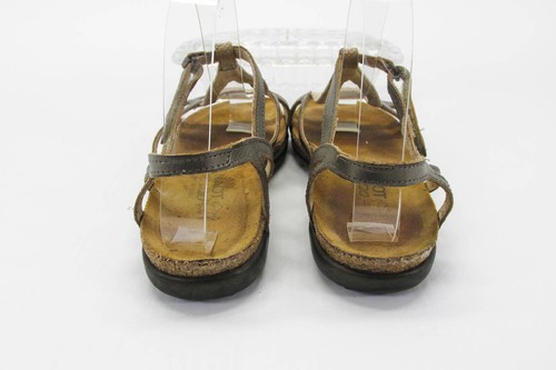 Naot Womens Sandal Dorith Size 7N EUR 38 Leather Gladiator Shoes Pre Owned qp - Picture 6 of 12