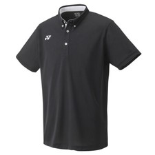 YONEX 23SS Unisex Polo Badminton T-Shirt Sports Clothing Apparel Black 10455EX
