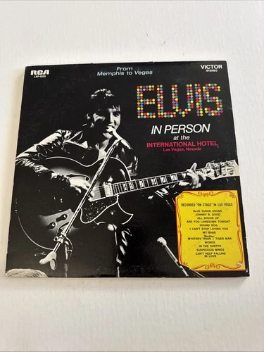 Elvis Presley In Person -Elvis Back in Memphis 2LP  LSP-6020 Vinyl #102