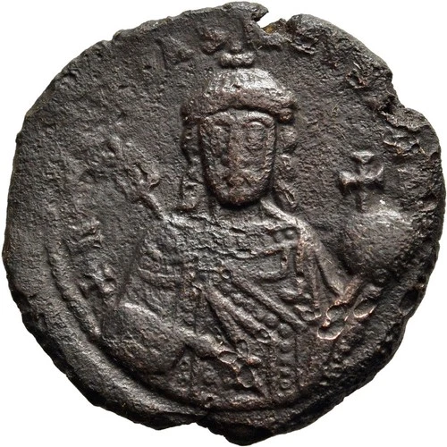 FITZ BYZANTIUM ROMANUS I LEKAPENUS (920-944 AD) AE FOLLIS 27mm 7.03g @NON713