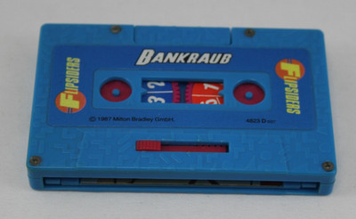 Bankraub Reisespiel Flipsiders MB Milton Bradley 1987 #SI