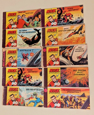 ca 95 Piccolo Comics z. B. Nick Ralf Sigurd Kit Silberpfeil Hondo Pit und Alf