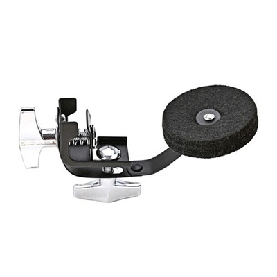Black Metal Plus Felt Clamp-on Tone Control Muffler Snares Musical Part For Drum