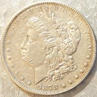 1878 7TF Rev of 78 Morgan Silver Dollar - XF/AU Better Date - UNIMPOSSIBLE FIND!