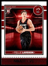 2024-25 Hoops Pelle Larsson Rookie Miami Heat #274