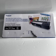 Genuine Brother TN 315BK High Yield Black Toner Cartridge