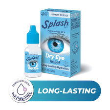 Splash Tears Long Lasting Artificial Tears, Moisturizing Eye Drops for Dryness,