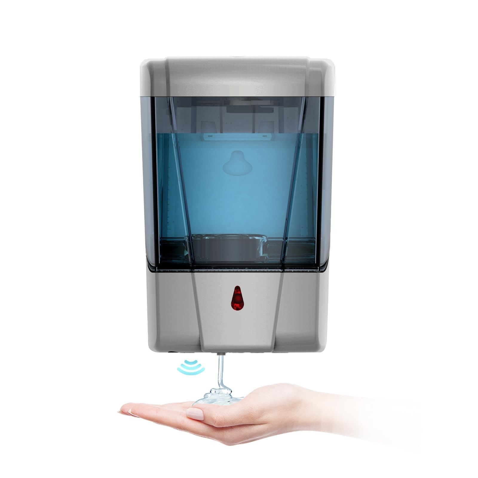Touchless Automatic Soap Dispenser 20oz Wall Mount ABS Hands-Free Liquid Soap Dispenser-image