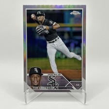 2023 Topps Chrome Baseball #211 Tim Anderson Rainbow Refractor Chicago White Sox