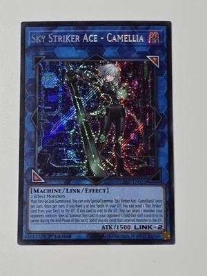 Sky Striker Ace - Camellia 1st Edition Secret Rare L26D-ENS31 Yu