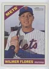 2015 Topps Heritage Gum Damage Back Wilmer Flores #41 tw0