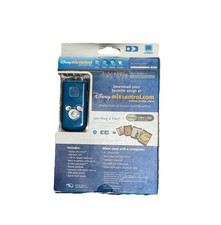 Disney Mix Stick Digital Music MP3 WMA Player 2008 Holds 500 song 1GB NEW Blue