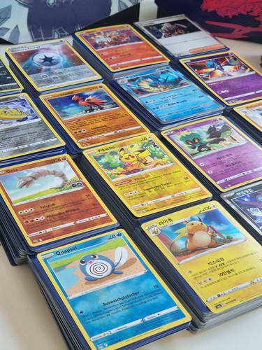 Pokemon Karten 50 Stk! 5 Seltene Glitzernde Holos GARANTIERT! DE/EN/JP/KR - Bild 2 von 6