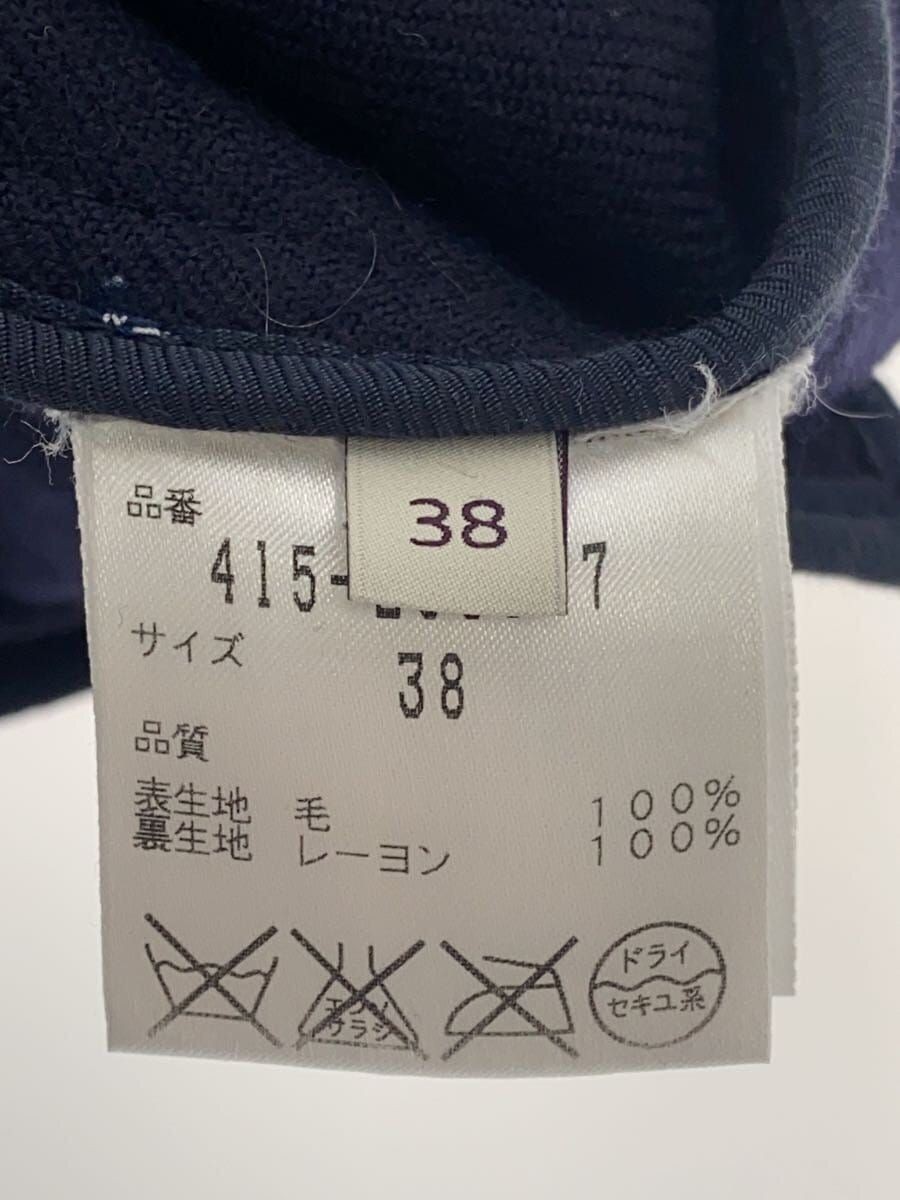 ALTRA Stella McCartney altro cappotto 38 lana blu navy 415 253137