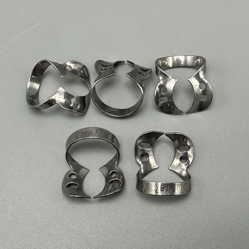 Dental Rubber Dam Clamps U67 Endodontic Restorative Barrier Clips Holder SS - 第 5/10 張圖片