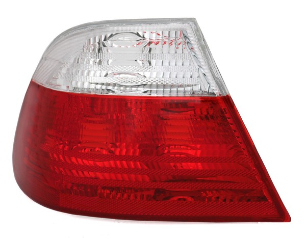 RüCklicht Links FüR 3Er BMW E46 Coupe 98-01 In Rot Weiß Heckleuchte RüCkleuchte-image