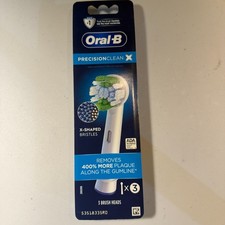 Oral-B Precision Clean X 3 Pack Replacement Brush Heads