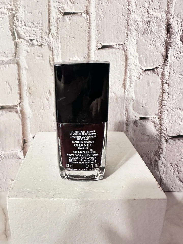 Chanel Le Vernis Nail Colour Polish ~ 155 Rouge Noir ~ Full Size ~ Neu ohne Karton - Bild 2 von 4
