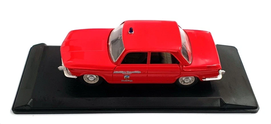 BMW 2000 Pompiers RFA Fire Car Eligor escala 1/43 1341 - 1967 - rojo Foto 4 de 4