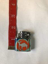 Camel Logo Collectible Pocket Lighter Blue & Red Design Camel Graphic