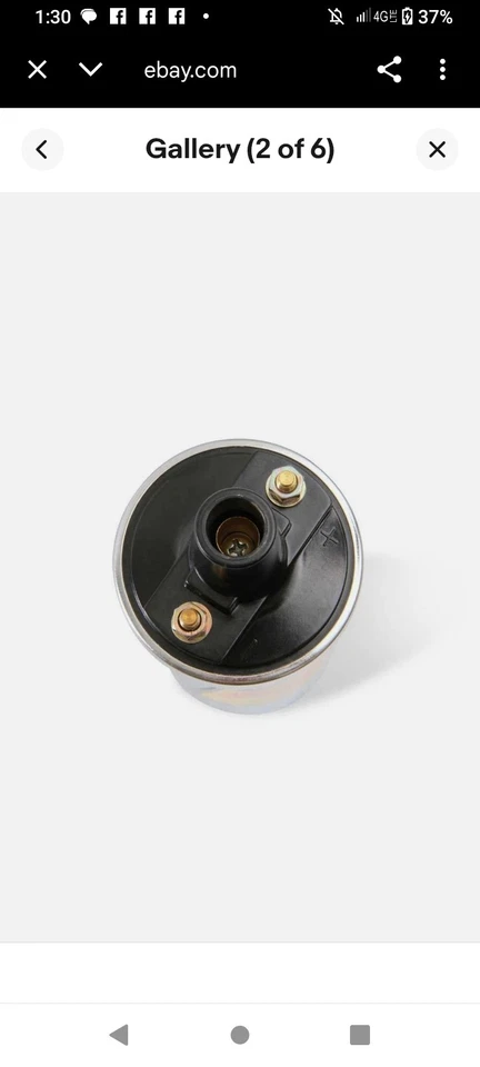 Bobina de encendido - Super Stock bobina de rendimiento universal Accel 8140C Foto 3 de 4