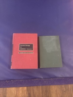 VTG Science of Dental Materials 3rd Edition.. Current Therapy Volume 1 Two Books