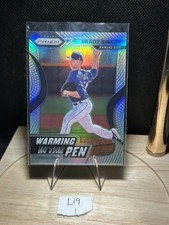 2020 Panini Prizm #WIP-13 Brady Singer Warming in the Pen Silver Prizm
