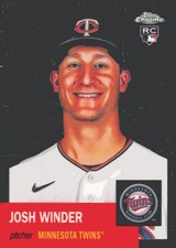2022 Topps Chrome Platinum Anniversary #115 Josh Winder