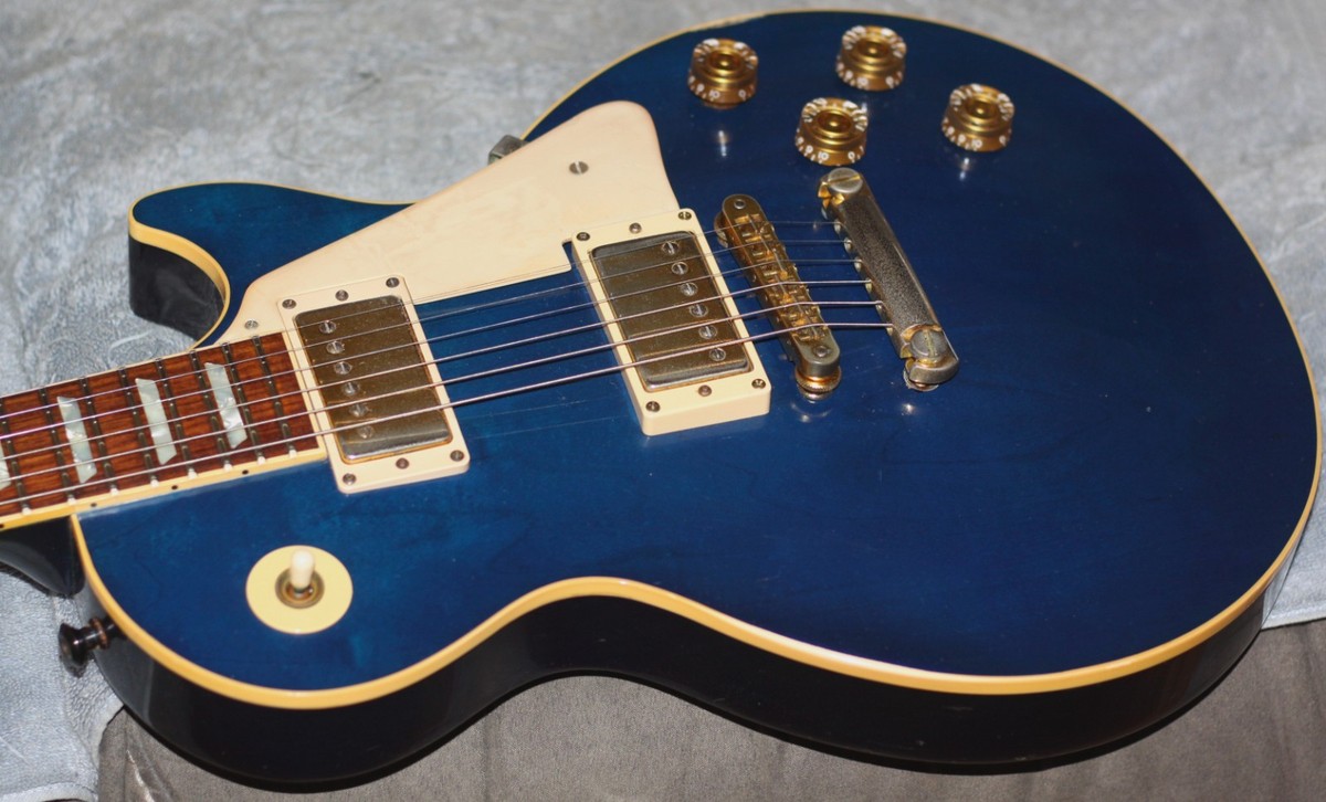 1990 Gibson Les Paul Standard LE Colors! 1 of 200 C-thru Blue