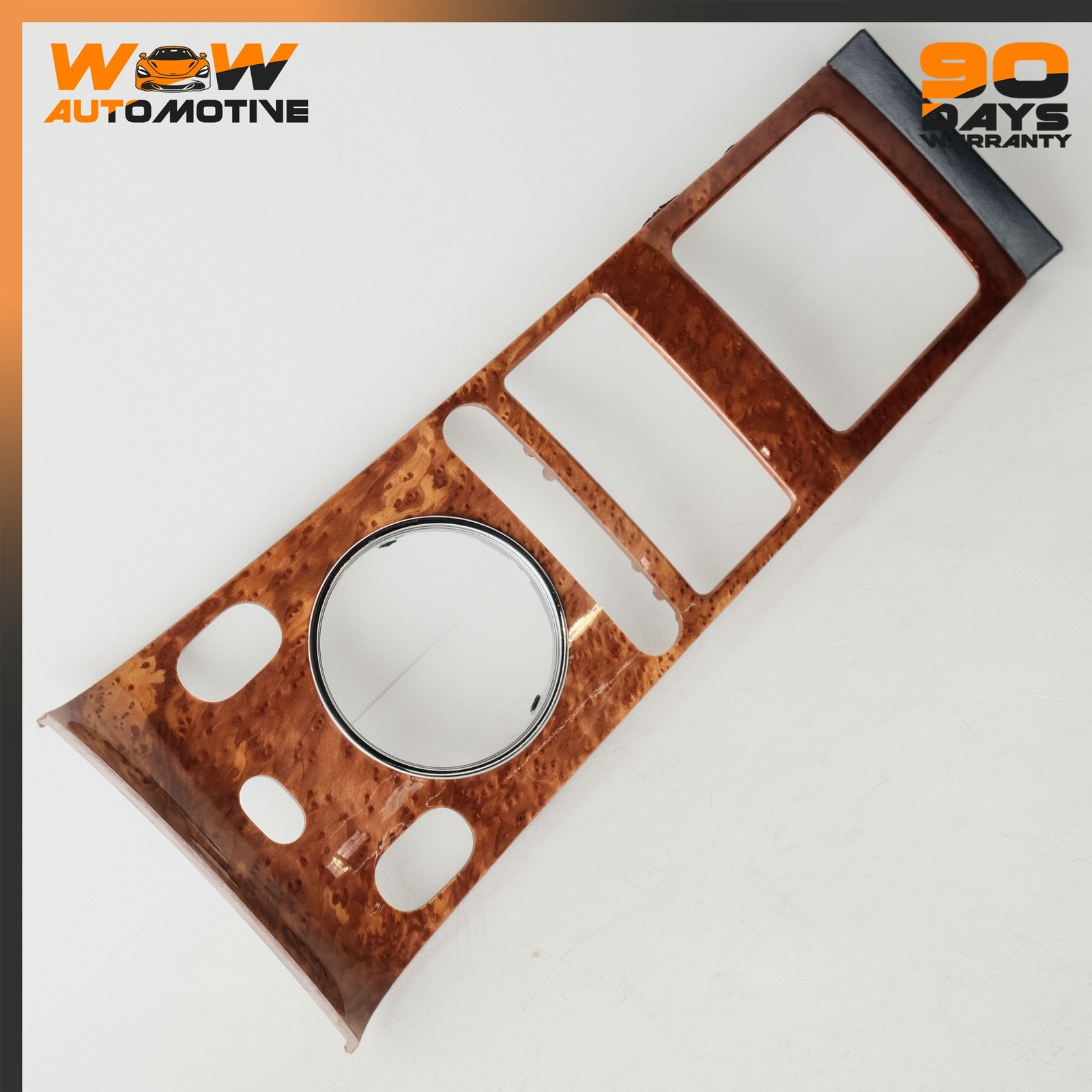 04-13 BENTLEY CONTINENTAL FLYING SPUR FRONT CENTER CONSOLE SHIFTER TRIM BEZEL OE