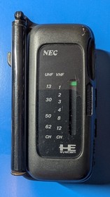 NEC PC Engine GT w/TV Tuner Jpn Turbo Express - For Parts/Repair