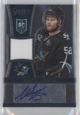2013-14 Panini Select Rookie Jersey Auto 17/199 Matt Irwin #235 Auto xp6