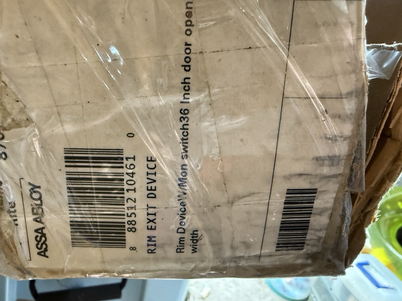 Rim Exit Device Adams Rite 3700