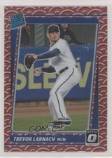 2021 Panini Donruss Optic Rated Rookie Photon Prizm Trevor Larnach #127 0kz8