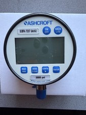 Ashcroft Digital Test Gauge Model Number: 302089SD02LXB13000 ( 3000 psi ) NEW