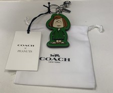 Coach X Peanuts Peppermint Patty Bag Charm