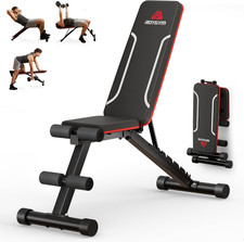 Panca Palestra Pieghevole, Panca Piana Con Schienale Regolabile, Panca Pieghevol