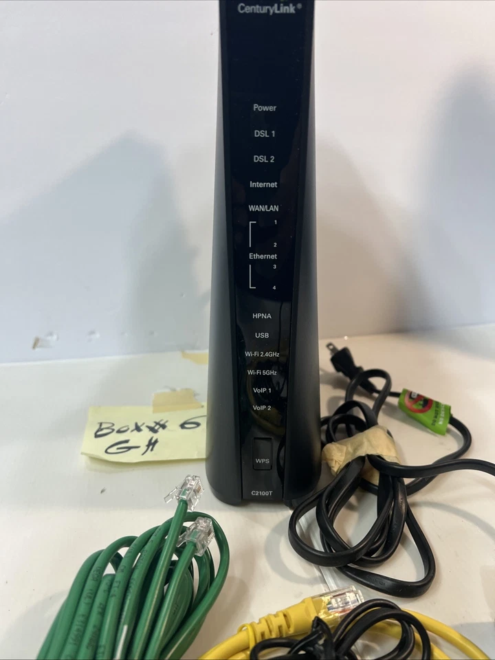 CenturyLink Prism TV Technicolor C2100T 802.11AC Modem Router Gigabit DSL - Image 3 of 4