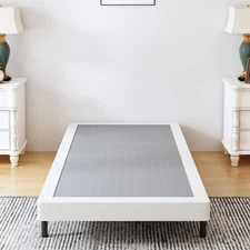 4 Inch King Size Box Spring Heavy Duty Metal Mattress Foundation with Easy Clean