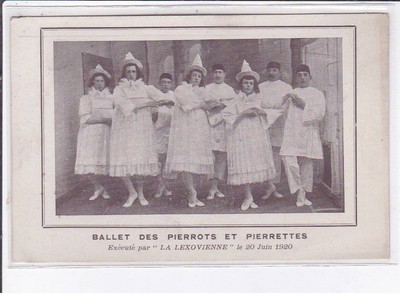 LISIEUX: Ballett der Steine und Steine aufgeführt von ''la lexovienne'' 1920