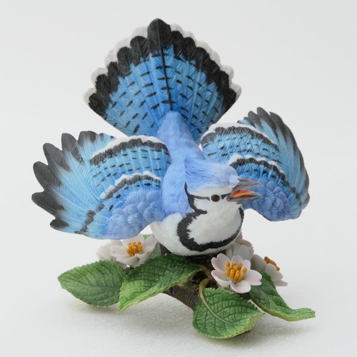 Lenox BLUE JAY Porcelain Garden Bird Figurine