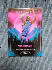 2023-24 Topps Midnight - Nightball Shai Gilgeous-Alexander #NB-5
