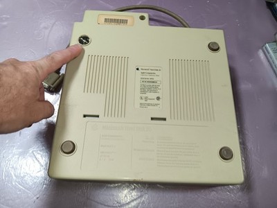 Apple Macintosh Model M0135 Hard Disk 20-QUICK TESTED-LOADED-RATTLE INSIDE-DINGS