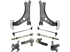52ZJ57N Front Control Arm Ball Joint Tie Rod and Sway Bar Link Kit Fits VW Golf
