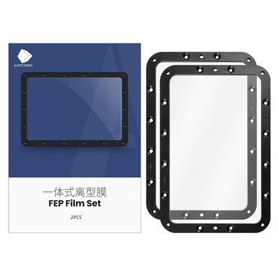 Original Photon Mono 2/Photon Mono 4 FEP Film 197 * 131Mm 2Pcs Resin Vat 3D Prin