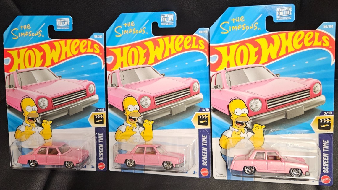 Hot Wheels The SIMPSONS FAMILY CAR 2026 F Case LOT OF 3 🔥 | eBay