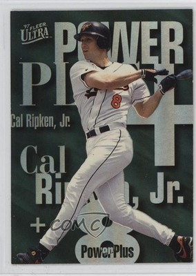 1997 Fleer Ultra Power Plus 1 Cal Ripken Jr #8 HOF 1u6